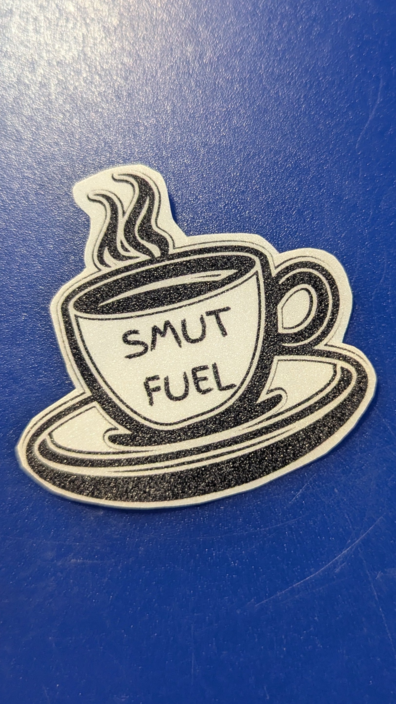 SMUT FUEL on coffee mug