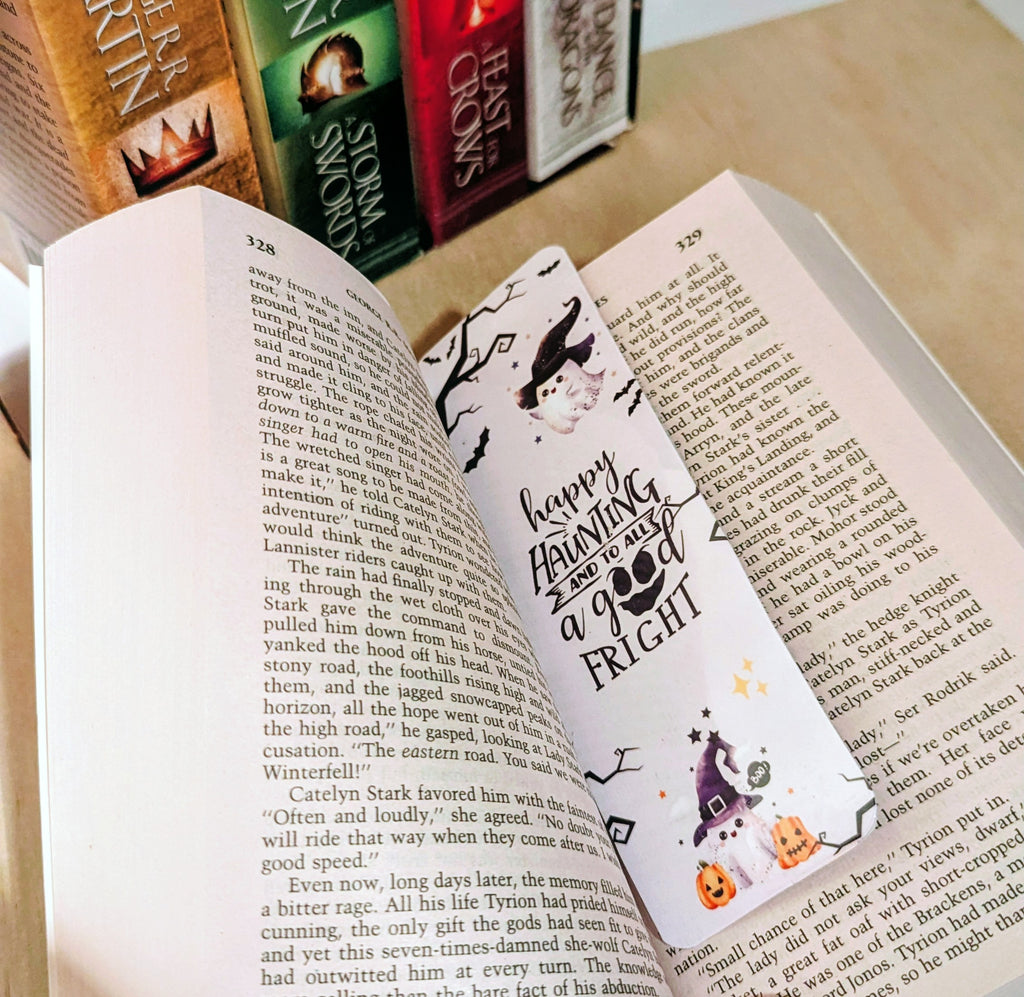 Happy Haunting bookmark