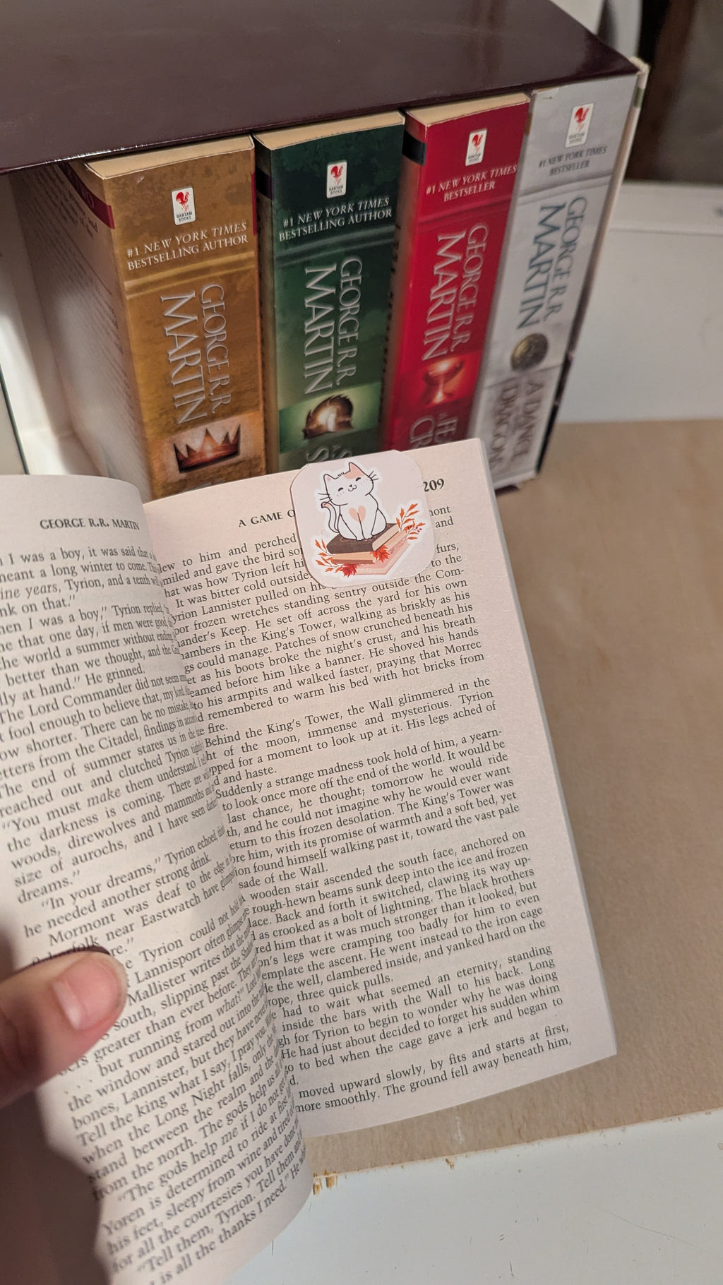 Kitty Magnetic Bookmark