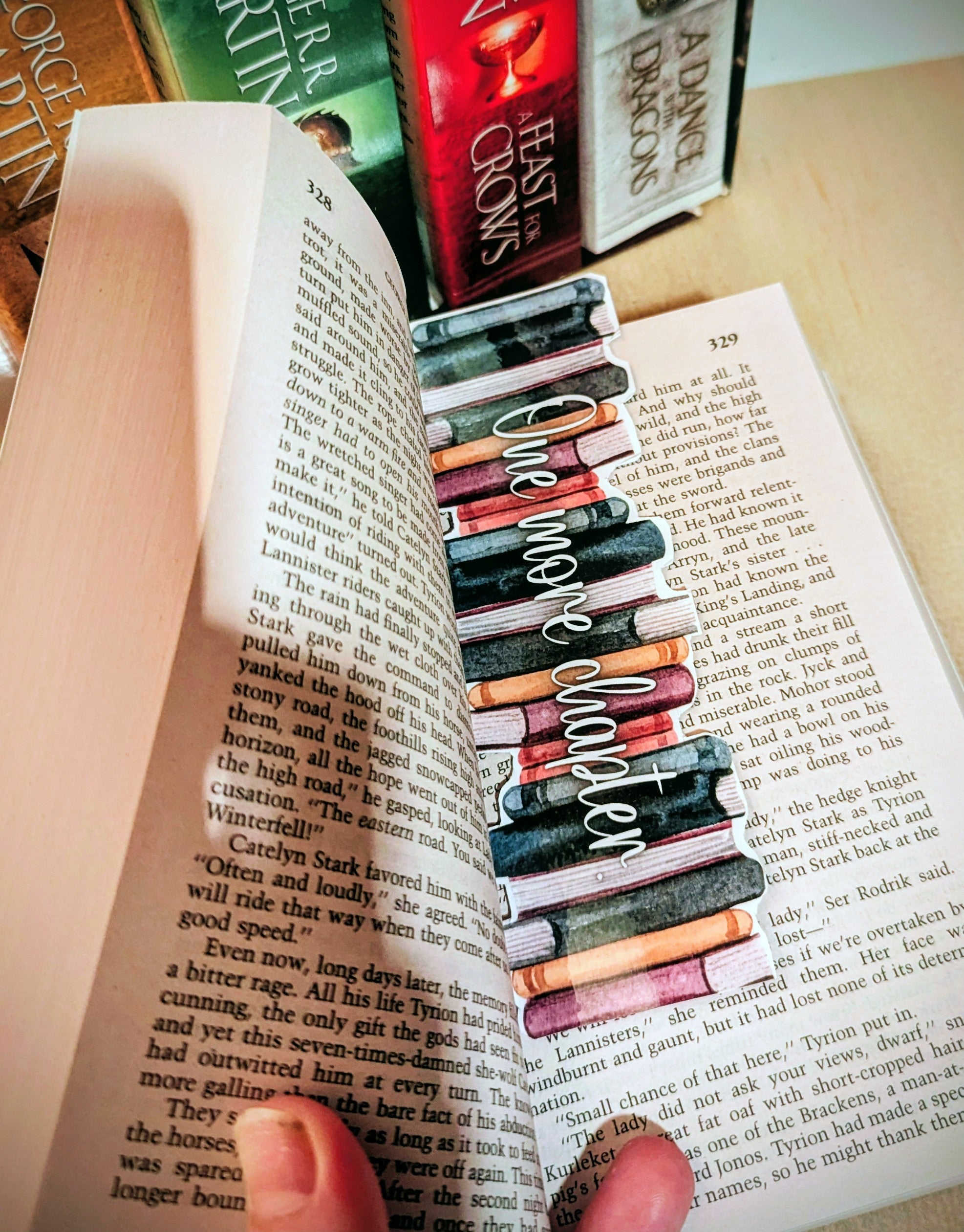 One more chapter bookmark