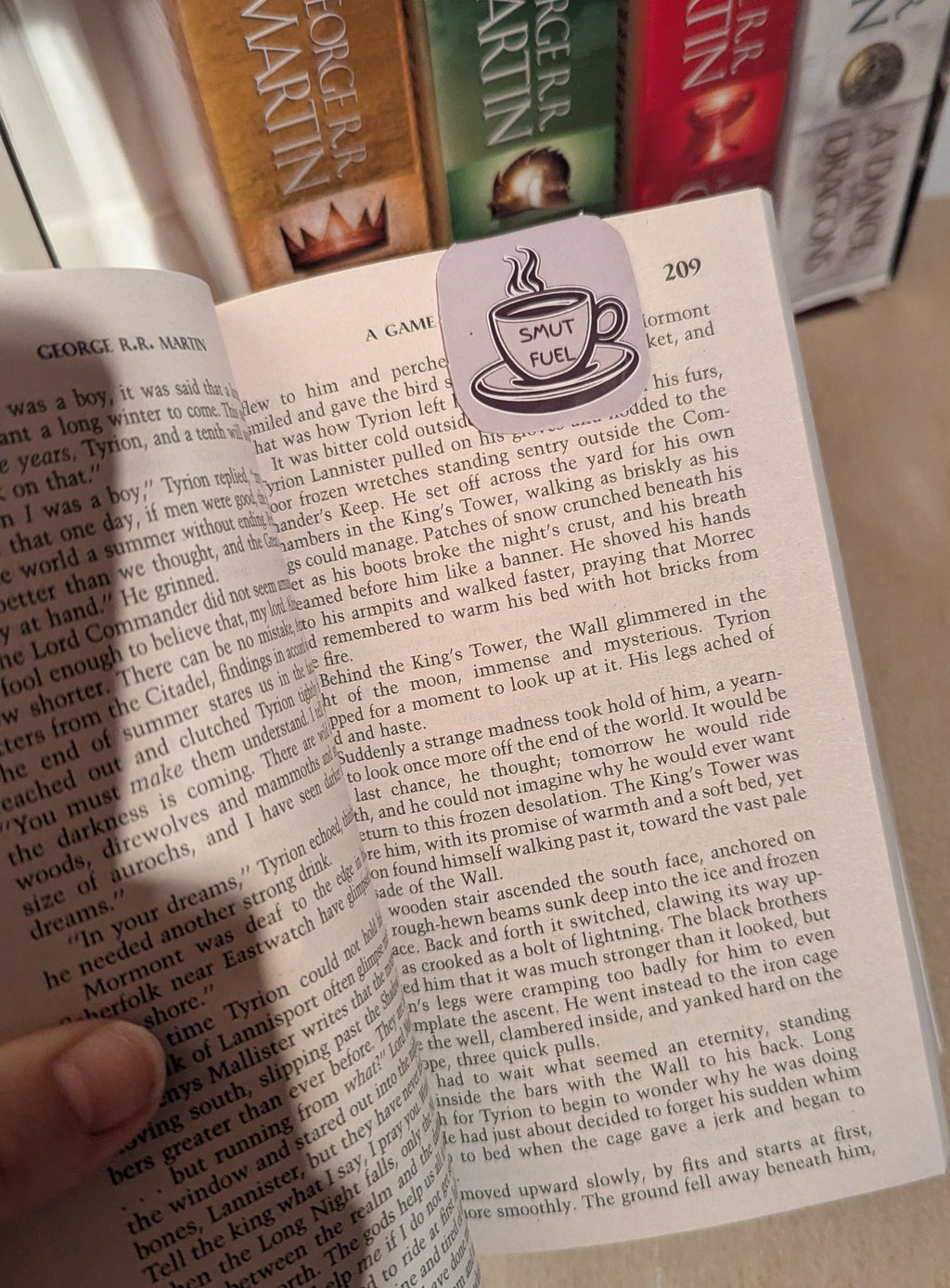 Smut Fuel Magnetic Bookmark