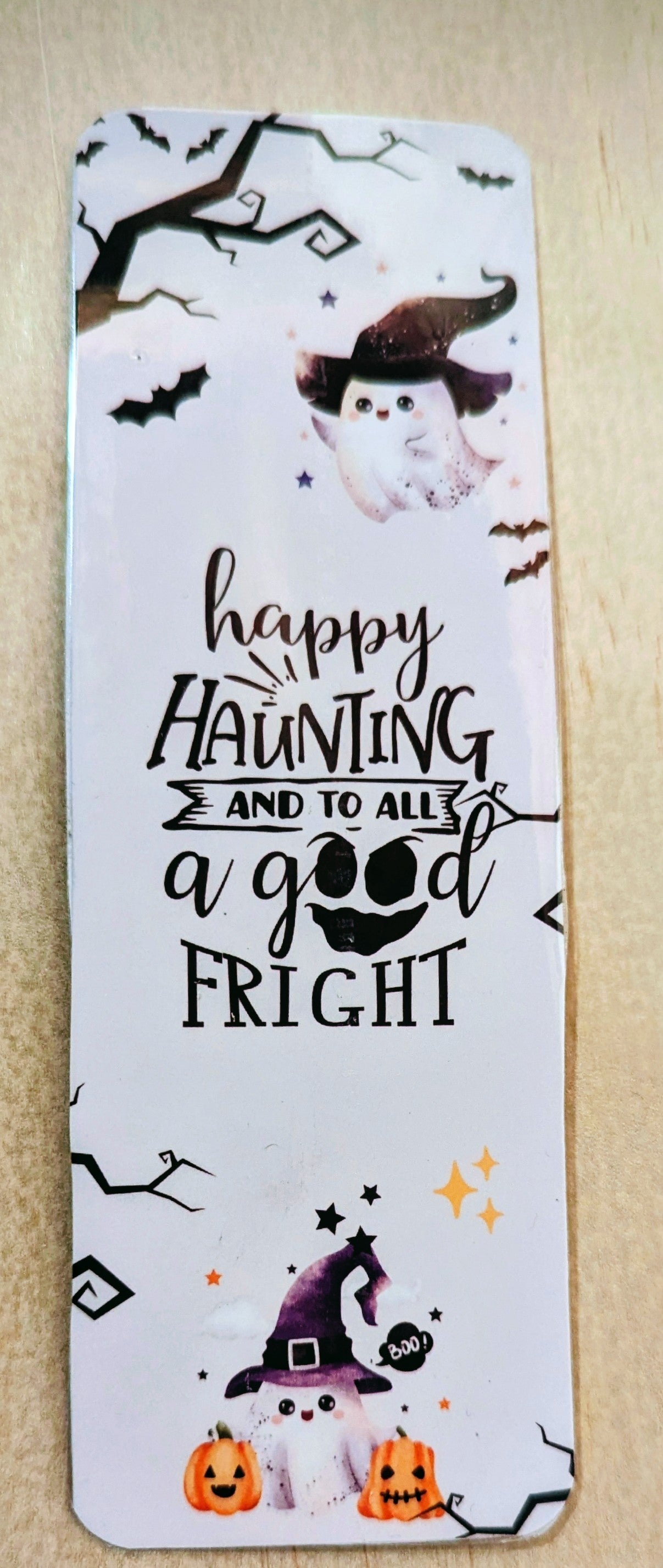 Happy Haunting bookmark