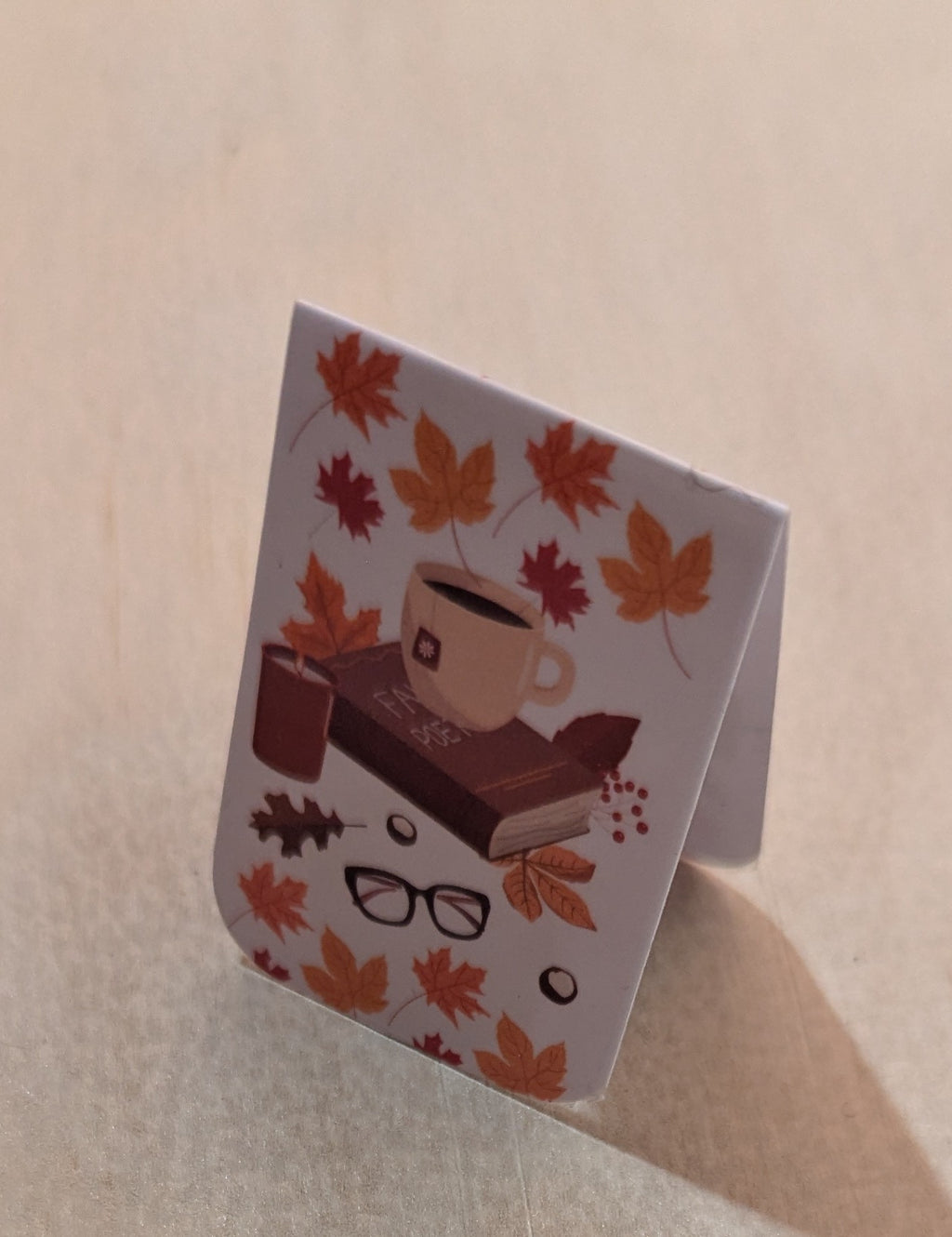 Fall Magnetic Bookmark