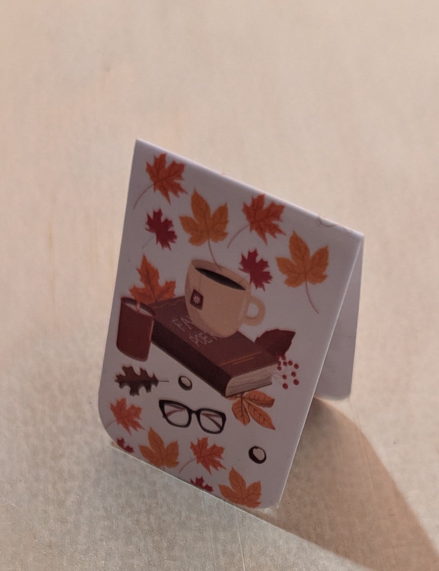 Fall Magnetic Bookmark